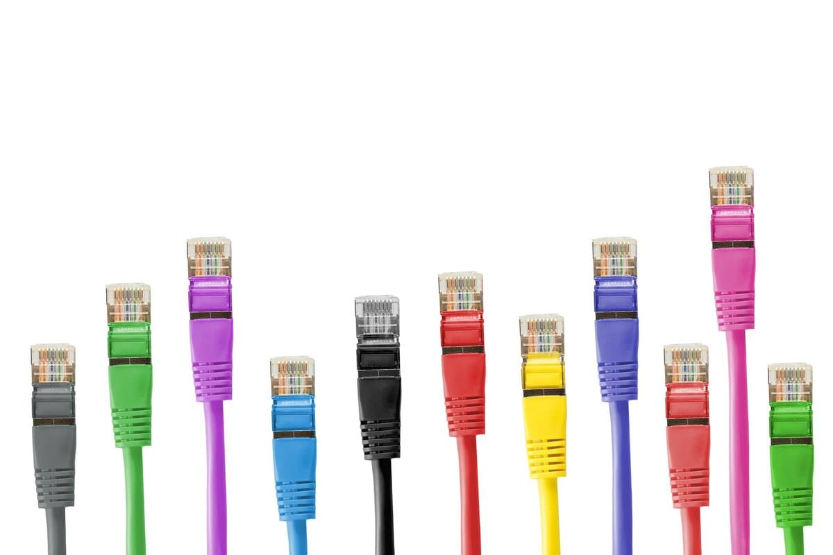 カラフルLANケーブル cat6 5本セット